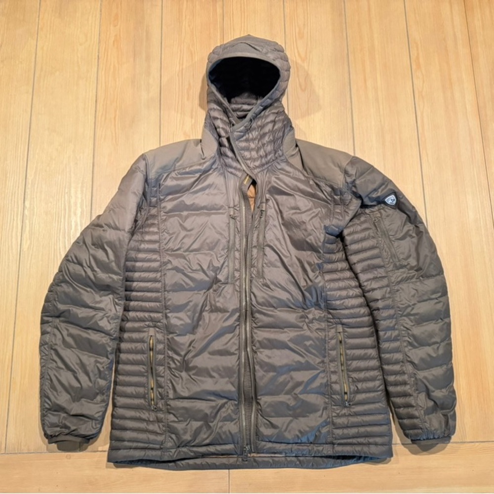 Kuhl Spyfire goose down hoodie jacket Men’s XL